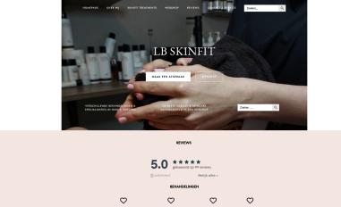 Schermafbeelding van lbskinfit.nl