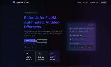 Schermafbeelding van ldrefunds.com