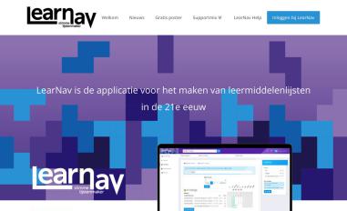 Schermafbeelding van learnav.nl