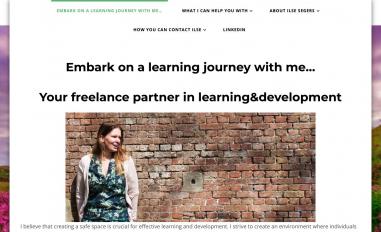 Schermafbeelding van learningjourney.be