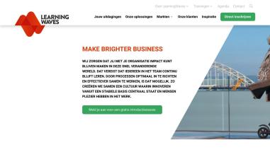 Schermafbeelding van learningwaves.com