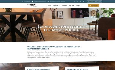 Schermafbeelding van lechateauvloeren.nl