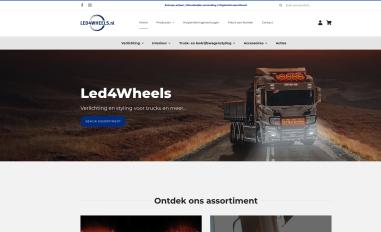 Schermafbeelding van led4wheels.nl