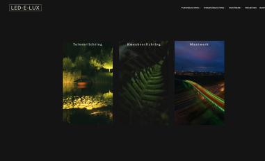 Schermafbeelding van ledelux.nl