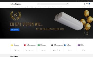 Schermafbeelding van ledlightingbv.nl