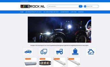 Schermafbeelding van ledsrock.nl
