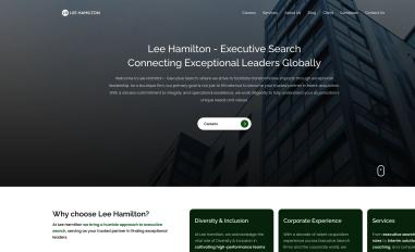 Schermafbeelding van lee-hamilton.com