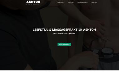 Schermafbeelding van leefstijlpraktijkashton.nl