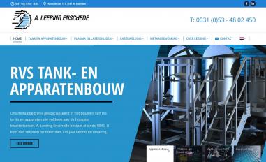 Schermafbeelding van leering-enschede.nl