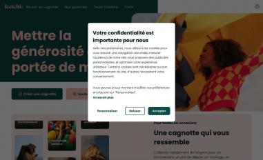 Schermafbeelding van leetchi.com