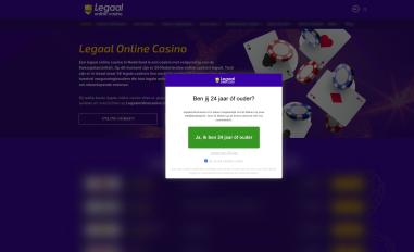 Schermafbeelding van legaalonlinecasino.nl