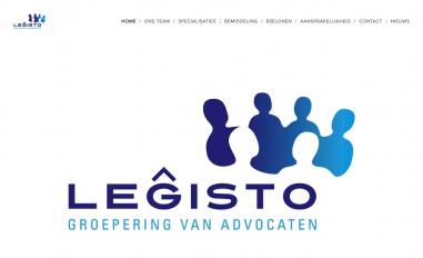 Schermafbeelding van legisto.be
