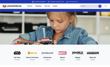 Schermafbeelding van legokopen.nl