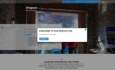 Schermafbeelding van legrandintegratedsolutions.com