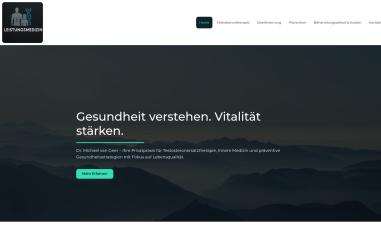 Schermafbeelding van leistungsmedizinbremen.de