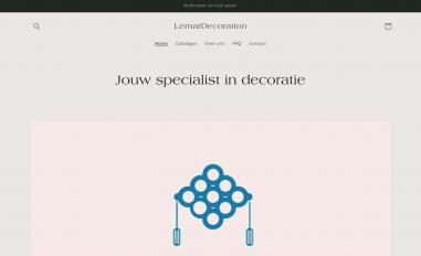 Schermafbeelding van lemardecoration.myshopify.com