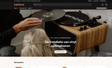 Schermafbeelding van lenco.com