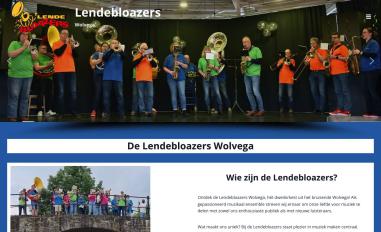 Schermafbeelding van lendebloazers.nl