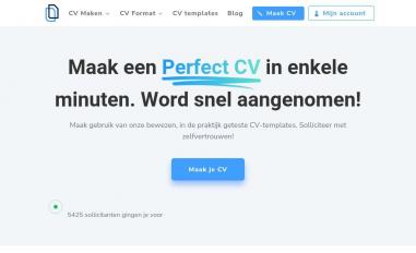 Schermafbeelding van lerensolliciteren.nl