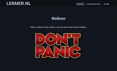 Schermafbeelding van lermer.nl