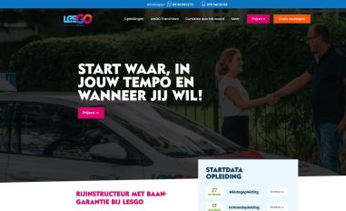 Schermafbeelding van lesgo-rijinstructeur.nl