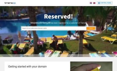 Schermafbeelding van letopwoudenberg.nl