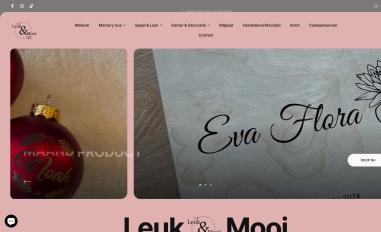 Schermafbeelding van leukenmooi.nl