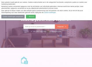 Schermafbeelding van leukhuis.nl