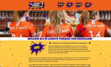 Schermafbeelding van leukstepubquiz.com