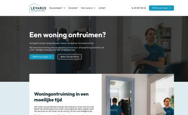 Schermafbeelding van levarus.nl