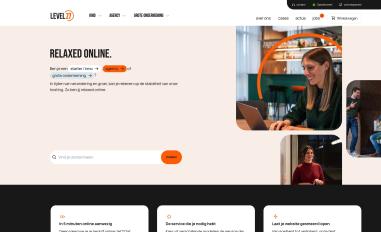 Schermafbeelding van level27.be