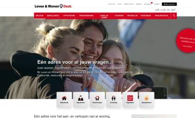 Schermafbeelding van levenenwonendesk.nl