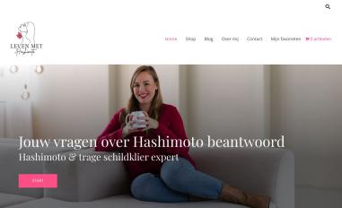 Schermafbeelding van levenmethashimoto.nl