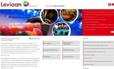 Schermafbeelding van leviaan.nl