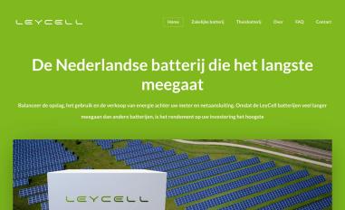 Schermafbeelding van leycell.com
