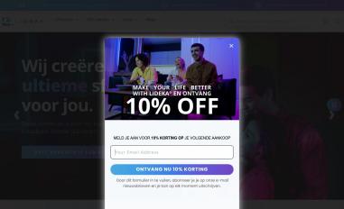 Schermafbeelding van lidekahome.nl