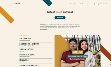 Schermafbeelding van liemes.nl