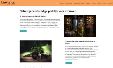 Schermafbeelding van lieverlos.nl