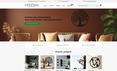 Schermafbeelding van lifestaal.nl