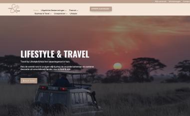 Schermafbeelding van lifestyleandtravel.nl