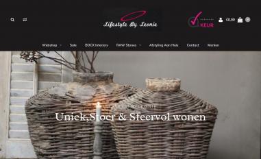 Schermafbeelding van lifestylebyleonie.nl