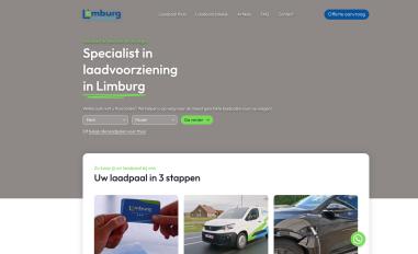 Schermafbeelding van limburglaadpalen.be