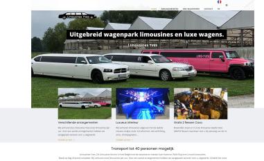 Schermafbeelding van limousines-yves.be