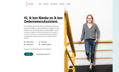 Schermafbeelding van lineva.nl