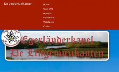 Schermafbeelding van lingemuzikanten.nl