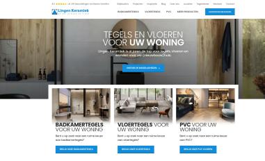 Schermafbeelding van lingenkeramiek.nl
