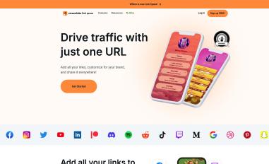 Schermafbeelding van link.space