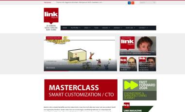 Schermafbeelding van linkmagazine.nl