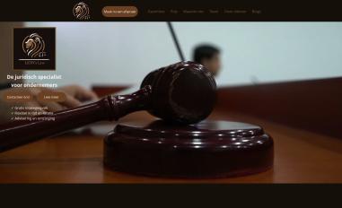 Schermafbeelding van lionslaw.nl