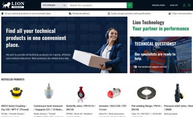 Schermafbeelding van liontech.shop